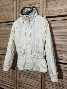Killy Technical Convertible Ski Jacket Off White Recco 10